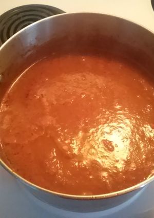 A picture of Authentic Italian Sauce.