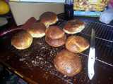 homemade hamburger buns