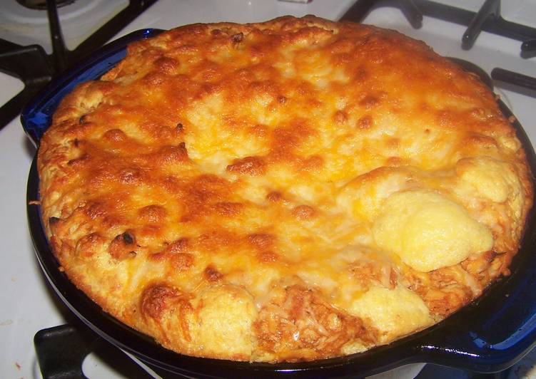 Steps to Prepare Perfect Bbq Chicken Cornbread Casserole