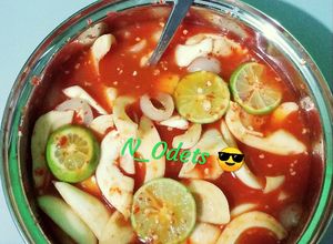 Foto resep Asinan rujak satan (salak + rambutan)
