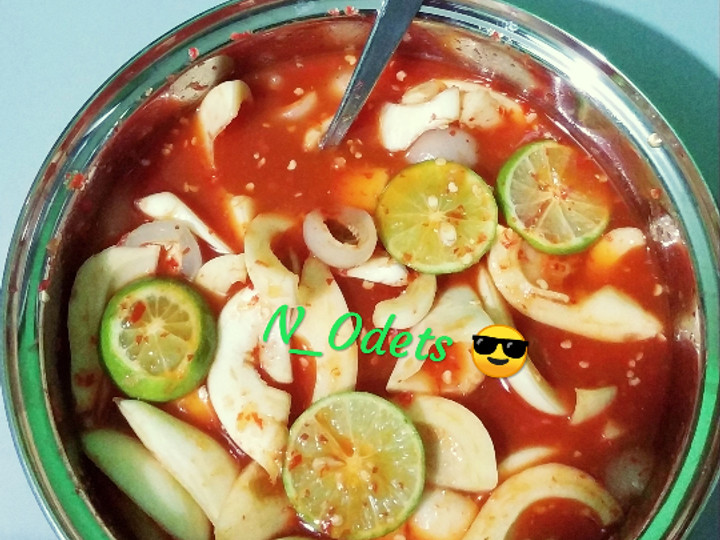 Resep Asinan rujak satan (salak + rambutan) yang Menggugah Selera