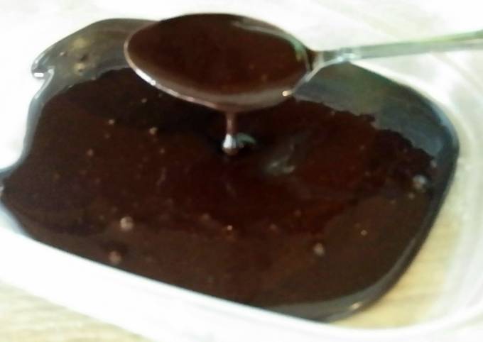 Simple Way to Make Delicious chocolate glaze