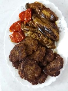 عکسی از دستور شامی و بادمجان