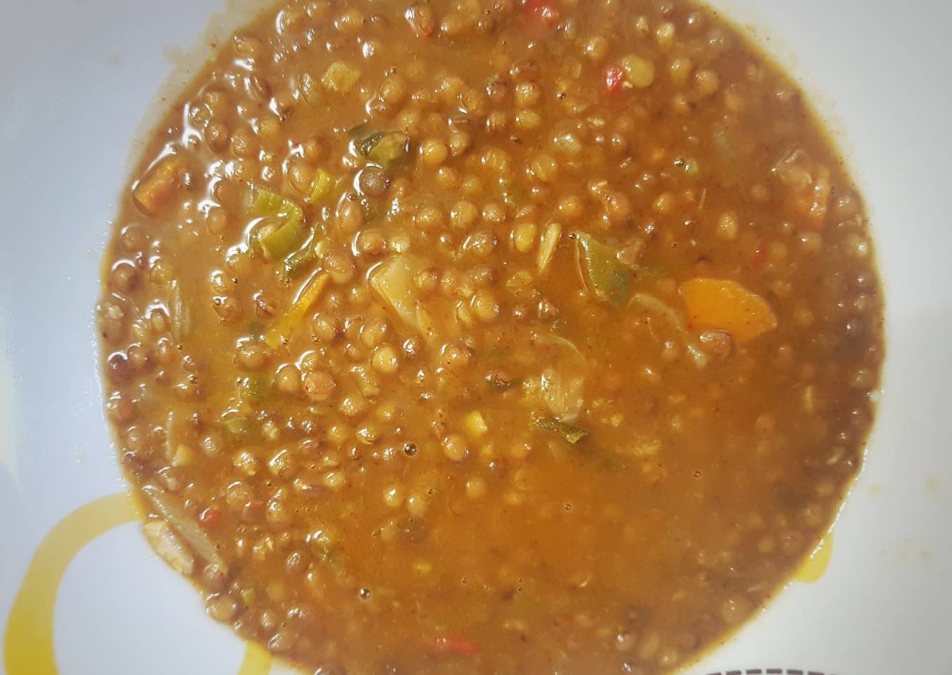 Lentejas saludables a mi manera