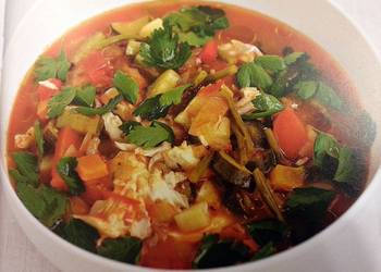 The New Way Serving Recipe Cod and Tomato Chowder Savory Delicious The New Way Serving Recipe Cod and Tomato Chowder Savory Delicious