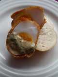 Sig's Crispy Duck Egg with Herb, Honey and Mustard Sauce