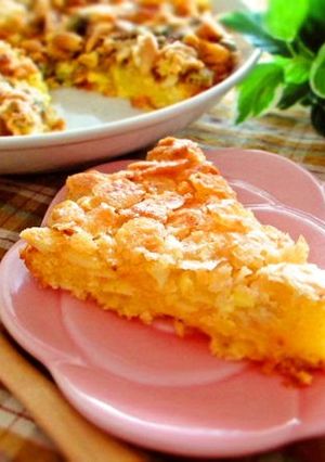 A picture of Easy Almond Tart Cake.