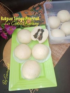 Foto resep Bakpao Terigu Prorend isi Coklat Kacang