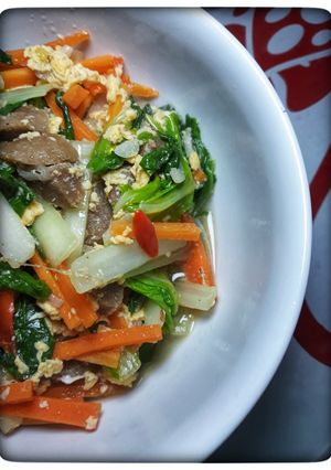 Foto resep #78 Tumis Sawi Putih Bakso dan Telor