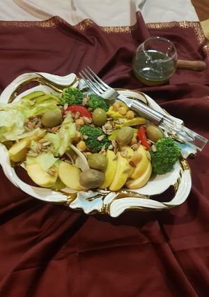عکسی از دستور سالاد پروتئینی🥗