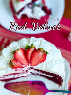 Gambar Kek Red Velvet Premix