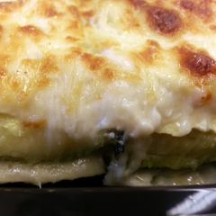 A picture of Zucchini Lasagna w/ Rosemary & Goat Cheese.