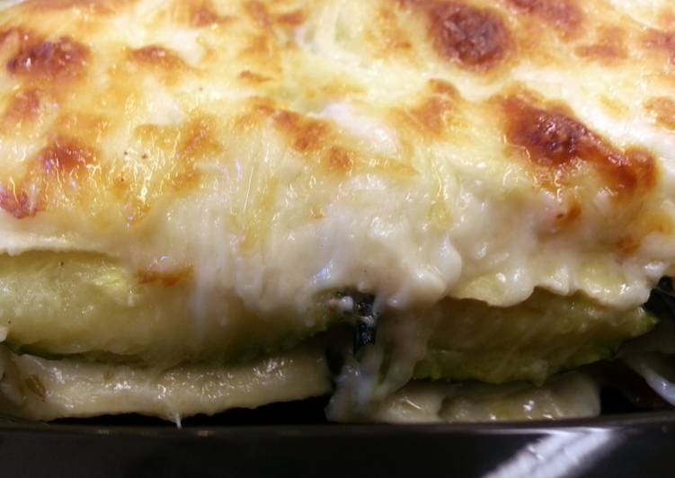 Recipe of Quick Zucchini Lasagna w/ Rosemary &amp; Goat Cheese