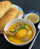 Cà ri gà bánh mì🍗🥖