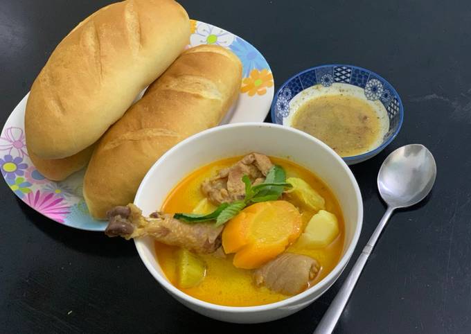 Cach Lam Mon Ca Ri Ga Banh Mi Của Anne Tran Cookpad