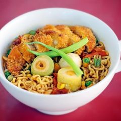 A picture of Sundanese Noodle [ Mie Heben ].