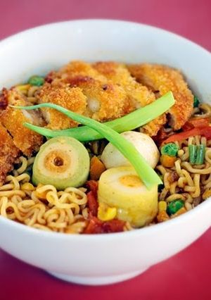 A picture of Sundanese Noodle [ Mie Heben ].