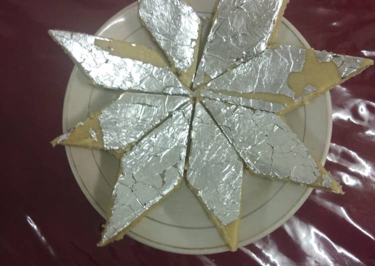 Simple Way to Make Any-night-of-the-week Kaju katli recipe(cashew barfi)