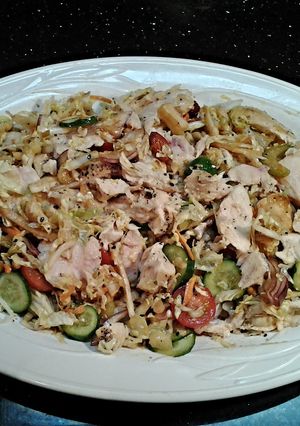 A picture of Asian. Chicken Salad.