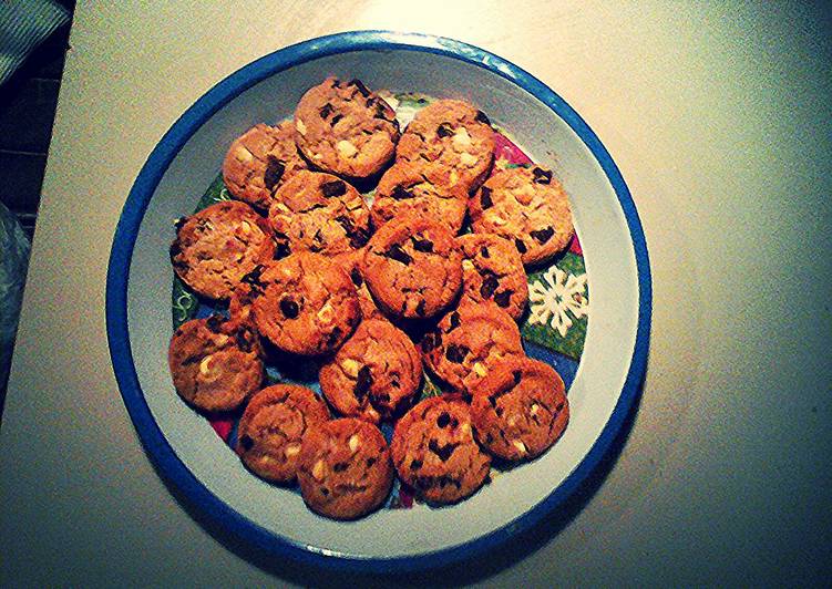 Recipe of Super Quick Homemade Twice As Nice Chocolate Chip Cookies with Pecans