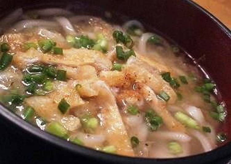 Recipe of Award-winning Comforting Flavor Kansai-Style Udon