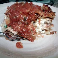 A picture of Lasagna.
