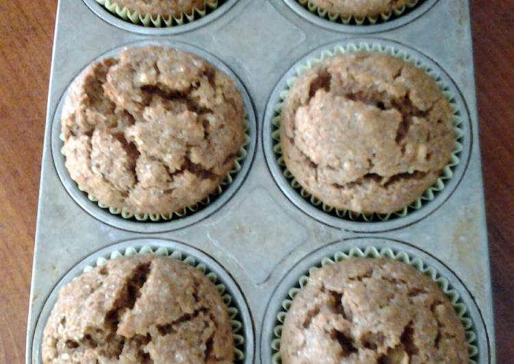 Recipe of Super Quick Homemade Banana Pecan Muffins