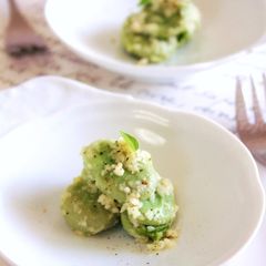 A picture of Fava Beans Tossed with Parmigiano Reggiano.