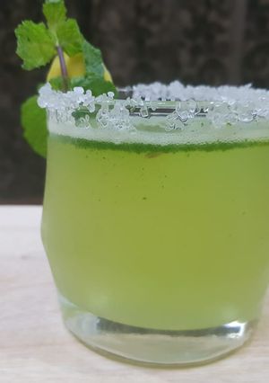 A picture of Mint margarita#cookpad #ramzan recipe.