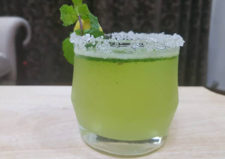 How to Make Super Quick Mint margarita#cookpad #ramzan recipe