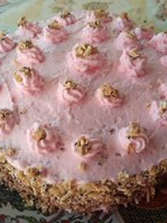 صورة لوصفة الجينواز بالكريمة بنكهة التوت