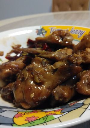 A picture of Coca-cola Chicken Wings.