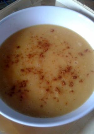A picture of Yellow Split Pea Soup.