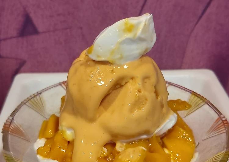 Simple Way to Prepare Any-night-of-the-week Mango Cream