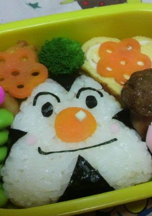 A picture of Character Bento Omusubiman.