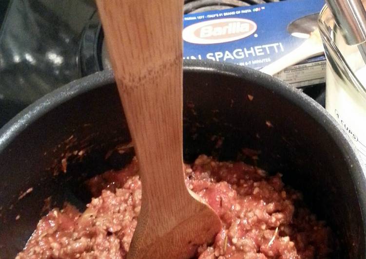 Recipe of Any-night-of-the-week Grandma&#39;s Sicilian Spaghetti Gravy