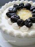 Black Tea Scented Decoration Cake