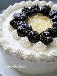 A picture of Black Tea Scented Decoration Cake.