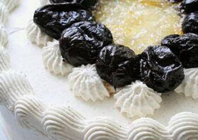 Easiest Way to Prepare Any-night-of-the-week Black Tea Scented Decoration Cake