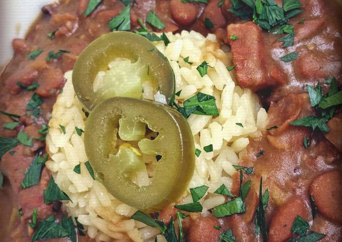 Simple Way to Make Perfect T&#39; Jim&#39;s New Orleans Red Beans &amp; Rice