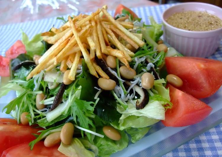 Simple Way to Make Super Quick Homemade &#34;Magowa-yasashii&#34; Salad