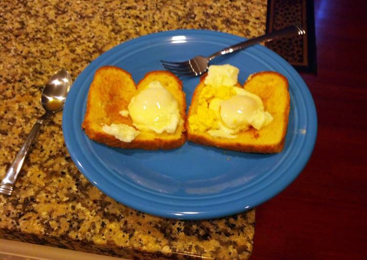 egg sandwich (;