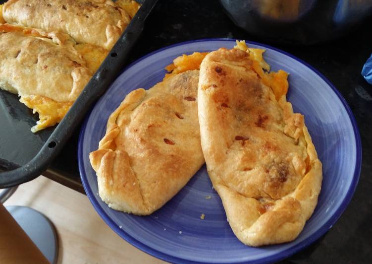 Cheese &amp; onion pasties