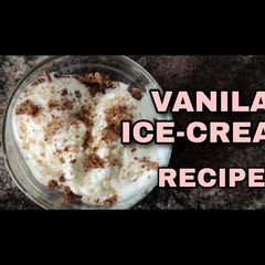 A picture of Eggless Vanila Ice Cream Recipe Without ice cream maker.