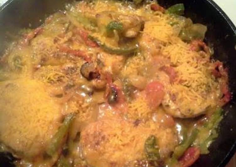 Recipe of Quick SIZZLIN CHICKEN-N-CHEESE