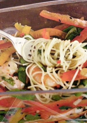 A picture of Rice and Noodle Salad.