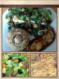 sig's Green salad with Caesar dressing