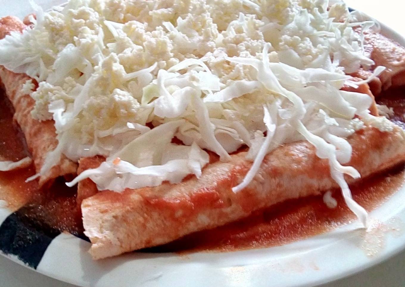 Enchiladas rojas