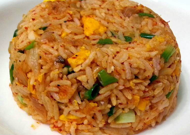 Recipe of Speedy Kimchi Fried Rice
