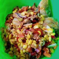 A picture of Ikan Asin Jagung Manis Manjha.
